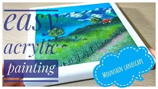 How to paint Mountain Landscape