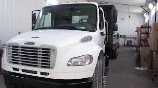 2020 Freightliner M2 Moffett Truck With Piggyback Forklift Mounting Kit On Back stk 7479
