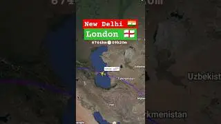 New Delhi to London flight | india to England Flight route|#airtravel #airline #navigation #travel