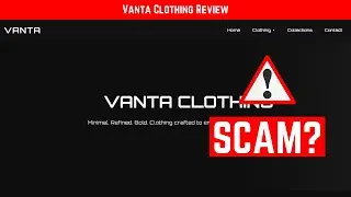 Vanta Clothing Review 2026 &mdash; Legit Brand or Scam Website?