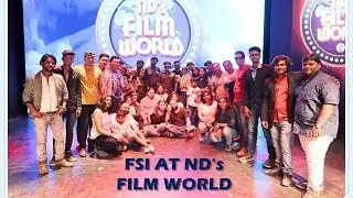 FLYING SQUAD RIDES TO ND's FILM STUDIO