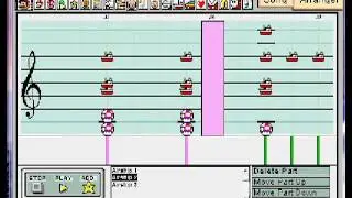 Mario Paint Composer - Airship Theme (Super Mario Bros. 3)