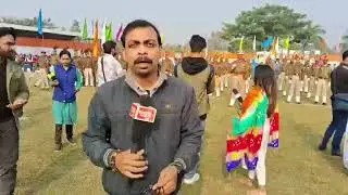 77th Republic Day Celebrations parade at Siliguri Police Commissionerate Ground