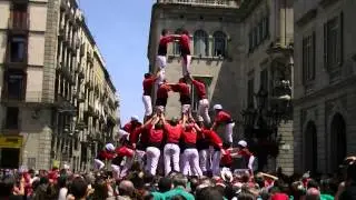 Castellers de Barcelona: 2d8 45è Aniversari 08/06/2014
