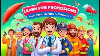 Jobs and Occupations for Kids | Learn English Professions Vocabulary for Kids