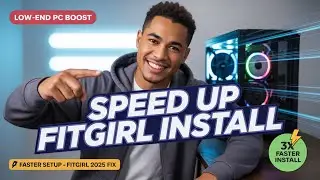 How to Speed Up FitGirl Game Installation on Low-End PC (2025)