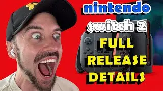 NINTENDO SWITCH 2 FULL RELEASE DETAILS! #nintendo #nintendoswitch #nintendoswitch2