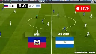 🔴LIVE: Haiti vs Nicaragua | FIFA World Cup Concacaf qualifiers | Full PES 21 Match Simulation