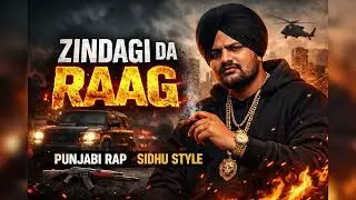 Punjabi Rap Anthem 🔥 Zindagi Da Raag | Moosewala Style Vibe