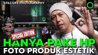 tips foto produk estetik pake hp | buku yasin | still life photography
