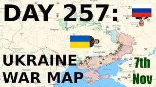 Day 257: Ukrainian Battle Map
