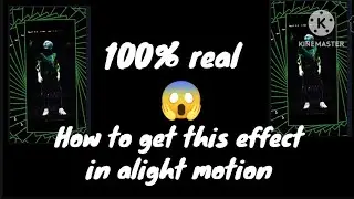 How to get linear repeat effect in Alight Motion 😱||100% Real 