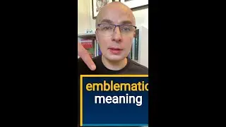 EMBLEMATIC meaning | What does 