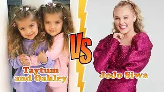 JoJo Siwa VS Taytum and Oakley Amazing Transformation 🎁 From Baby To Now