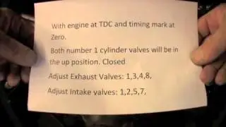 Регулировка зазора клапана 30 30 Duntov Camshaft от Scared Shiftless