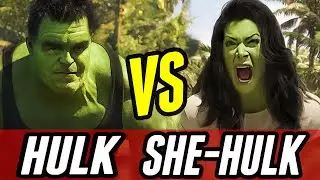 Hulk vs  She Hulk- Hulk Training Scenes- All Powers Explained- Who Wins