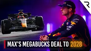 Max Verstappen&rsquo;s massive new Red Bull F1 deal explained