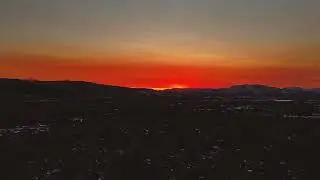 Pleasanton Sunset 8-10-25 #hyperlapse #sunset #dronesunset #djimini4pro #dji #dronefootage