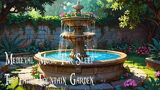 Medieval Music For Sleep | The Fairy Fountain Garden
