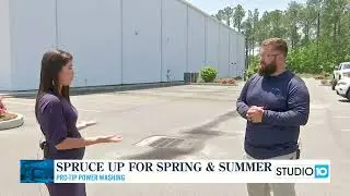 Pro Tip Power Washing In The News | Studio 10 | Mobile Alabama