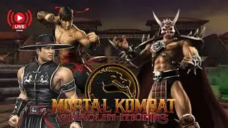 zerando ao vivo (mortal kombat shaolin monks) no ps2