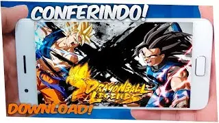 SAIU! DRAGON BALL LEGENDS ANDROID - CONFERINDO
