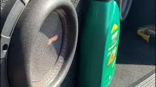 Two 6.5 inch subwoofers flex and bass test Memphis mojo mini’s