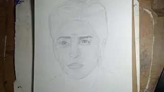 Shahrukh Khan black and white drawing part 1 😍😍🎨