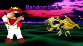 Mario 64 pero yo estoy randomizado