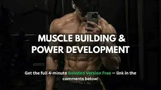 Morphic Field for Fast Muscle Building & Power Development