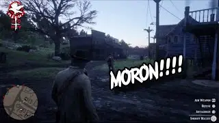 John Marston Antagonizing Sheriff Malloy &mdash; Red Dead Redemption 2 