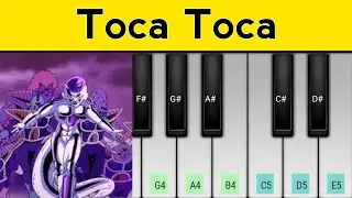 Toca Toca | Fly Project | Easy Piano Tutorial