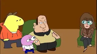 The Smiling Friends meet Tony Soprano (animated parody)