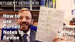 Session 10. Using Cornell Notes for Revision