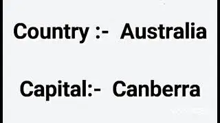 Countries with Capitals||PMA 148,CSS Mostly asked in interview and initial test