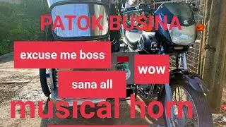 Diy musical horn PATOK BUSINA for motorcycle tricycle Unboxing module