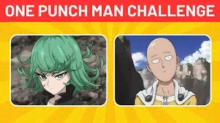 2 HINTS 1 CHARACTER ONE PUNCH MAN QUIZ | GUESS THE ONE PUNCH MAN CHARACTER | Anime Quiz