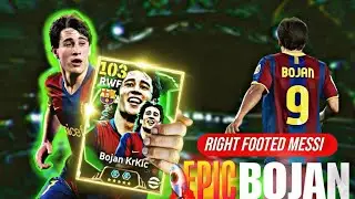 The Right Footed Messi is Free Now 🚀🔥 Bojan Krkic 103 Rated Review in eFootball 26 🔥 Treasure Link 🔥