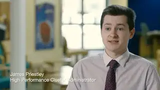 Introducing James Priestley, High Performance Cluster Administrator, Scientific Computing Department