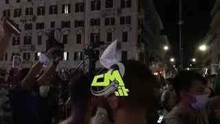 crazy enthusiasm of the Azzurri fans | Italy vs Belgium 2-1 EURO202