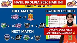 Hasil Proliga 2026 hari ini- Livin Mandiri vs Jakarta Popsivo - Klasemen terbaru & TopSkor Megawati