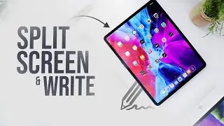 Как разделить экран при написании текста на iPad (урок)