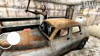 Granny Game Horror Car Escape Gameplay | Granny Hug House Ep 03