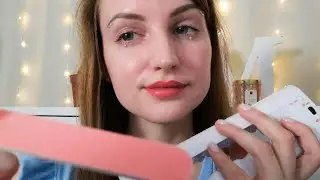 asmr doing your nails in 1 minute 💅