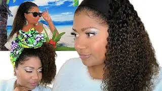 IN LOVE ! BEST HUMAN HAIR WIG FOR BEGINNERS Color & Texture  #headbandwig #natural #wigencounters