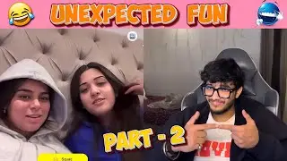  Part - 2 This Truth And Dare Made Us Laugh A lot 😍💕 #monkeyapp #omegle #ometv #comedy