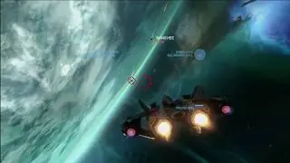 Halo: Reach Space Fight Gameplay Recorded by AVerMedia Game Capture HD