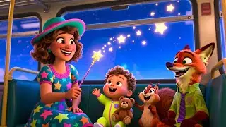 Beep Beep Bus Ride 🚌🔔🍼 | Kids Fantasy Song | Learn Safe Travel