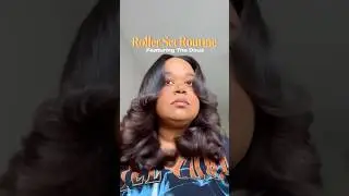 My roller set routine featuring @TheDoux #rollerset #hairtutorial #hairgoals #haircare #hairstyles