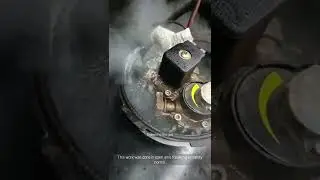 lpg valve leak..This work was done in open area following all safety norms. #mechanic #lpg #cng .